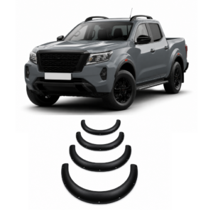 FENDER FLARE MODIFIED DESIGN (1) NAVARA FENDER FLARE 3INCH SLIM OEM DESIGN – SMOOTH MATTE BLACK