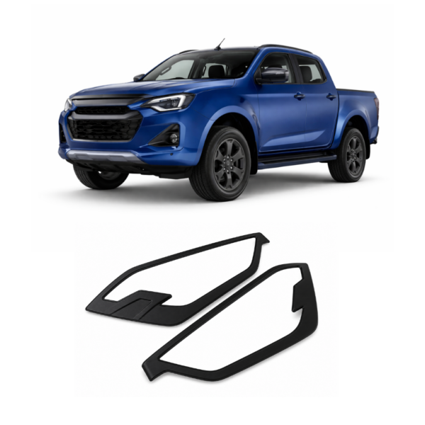 D-MAX 2020 HEAD LIGHT COVER – BLACK