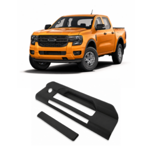 RANGER 2023 TAIL GATE HANDLE COVER WITH LOGO RANGER – BLACK