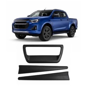 D-MAX 2020 TAIL GATE COVER WITH LOGO"D-MAX" – BLACK